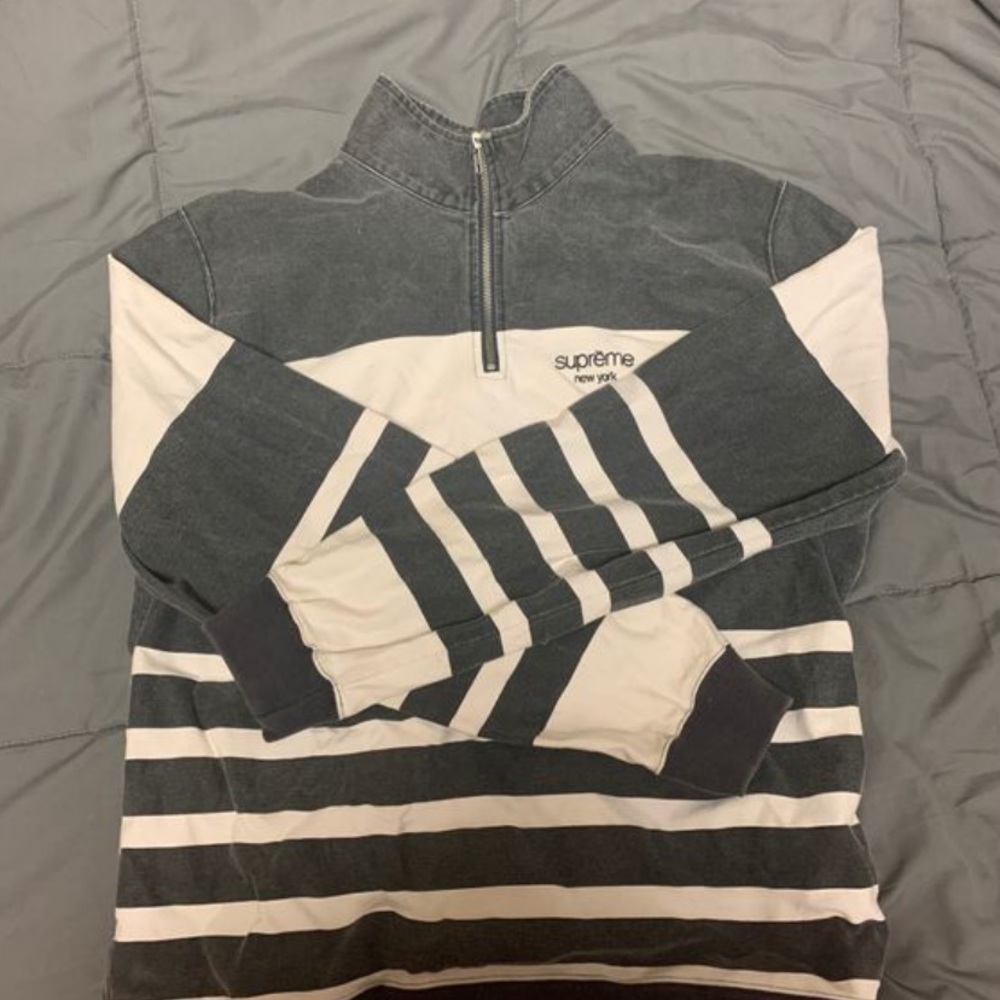 Supreme half zip jacket